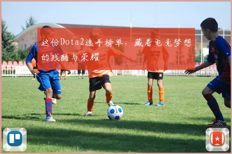 这份Dota2选手榜单,藏着电竞梦想的残酷与荣耀
