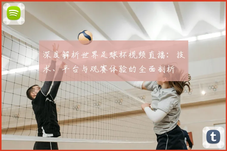 深度解析世界足球杯视频直播:技术、平台与观赛体验的全面剖析